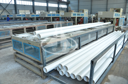 亞塑PVC管材生產(chǎn)車間 亞塑PVC管材生產(chǎn)車間